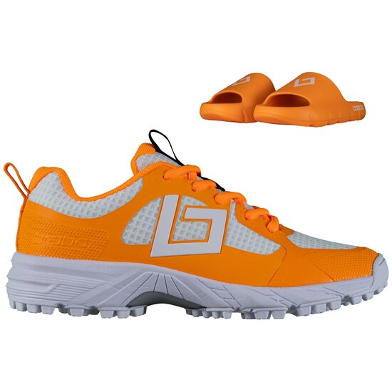 Brabo Shoe Tribute Orange/White +Slide JR