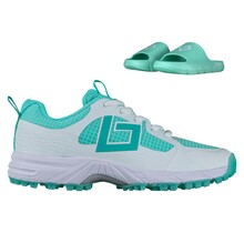 Shoe Tribute Aqua/White +Slide JR