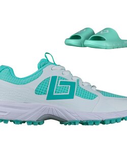 Shoe Tribute Aqua/White +Slide JR