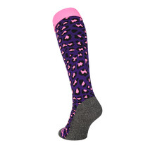 Socks Cheetah Purple