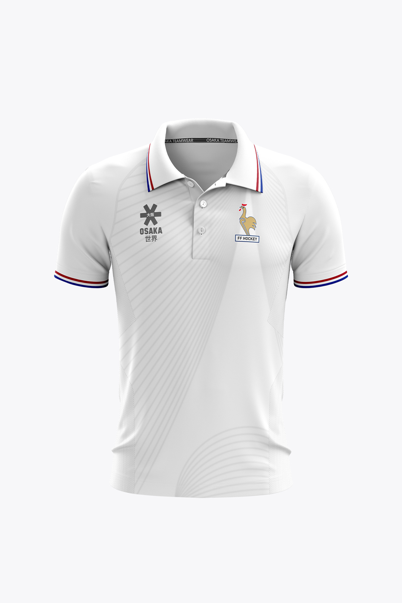 Osaka FFH MEN POLO JERSEY WHITE