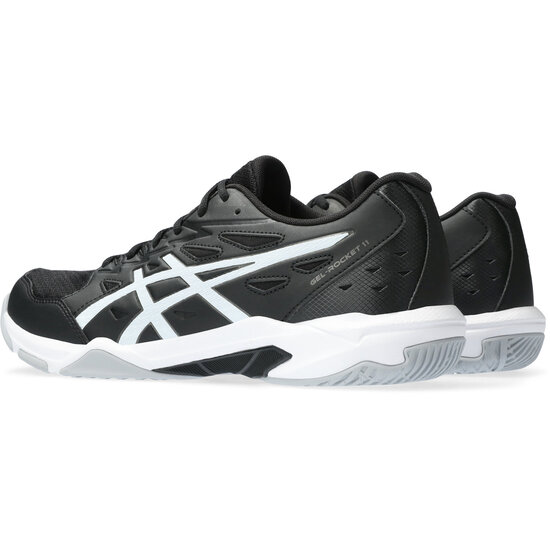 Asics Gel Rocket Black White