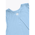 WOMEN LUNA CROSS TANK SILVER BLUE