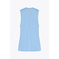 WOMEN LUNA CROSS TANK SILVER BLUE