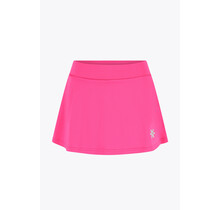 Women Floucy  Skort Electric Fushia