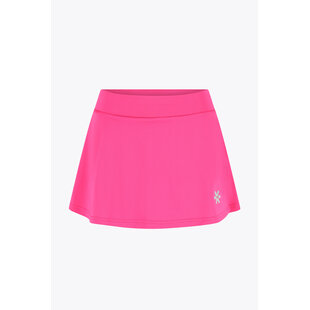 Women Floucy  Skort Electric Fushia