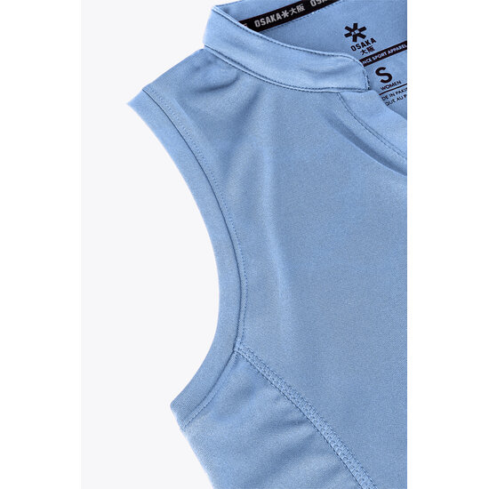 Osaka Women Court Tank Top Silver Blue