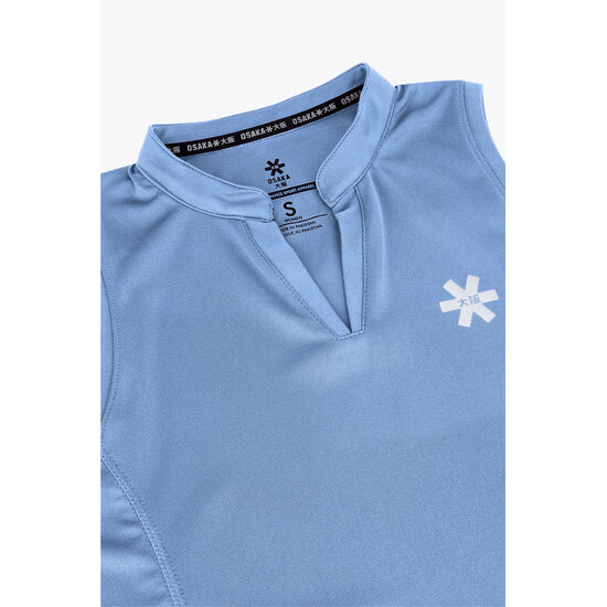 Osaka Women Court Tank Top Silver Blue
