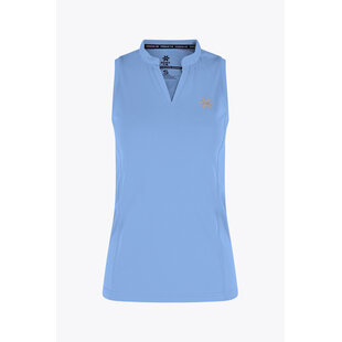 Women Court Tank Top Silver Blue