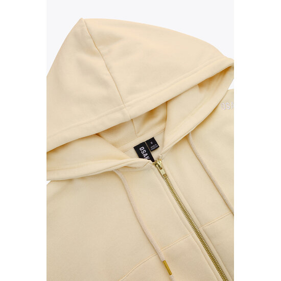 Osaka Women full zip hoodie cropped