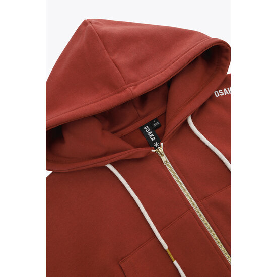 Osaka Women full zip hoodie cropped