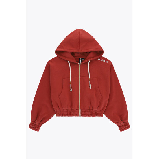 Osaka Women full zip hoodie cropped