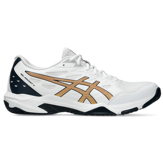 Asics Gel Rocket White Pure Gold