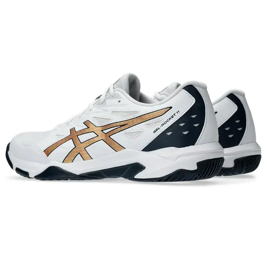 Asics Gel Rocket White Pure Gold