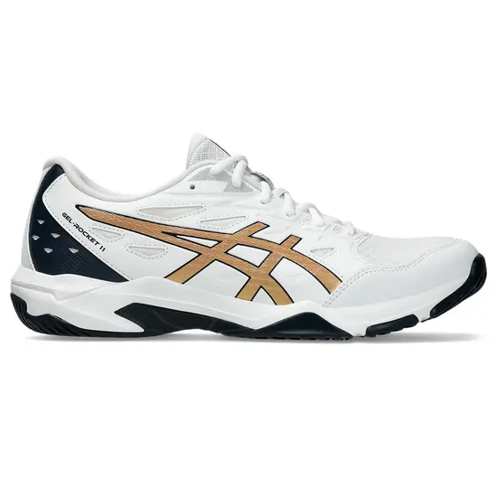 Asics Gel Rocket White Pure Gold