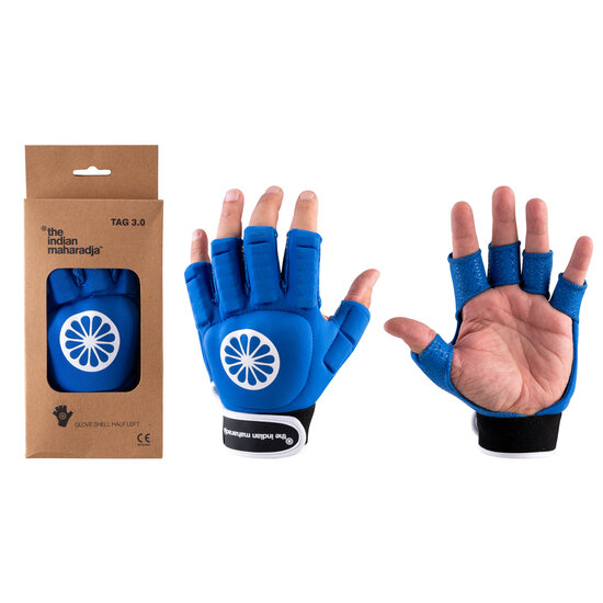 The Indian Maharadja TAG 3.0 Shell Half Cobalt Glove Left