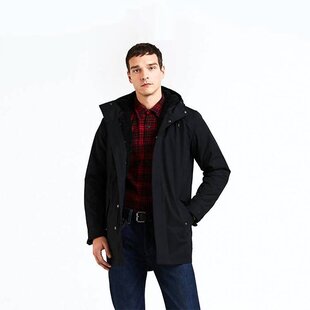Coat with hood