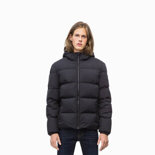 Men's puffer jacket black