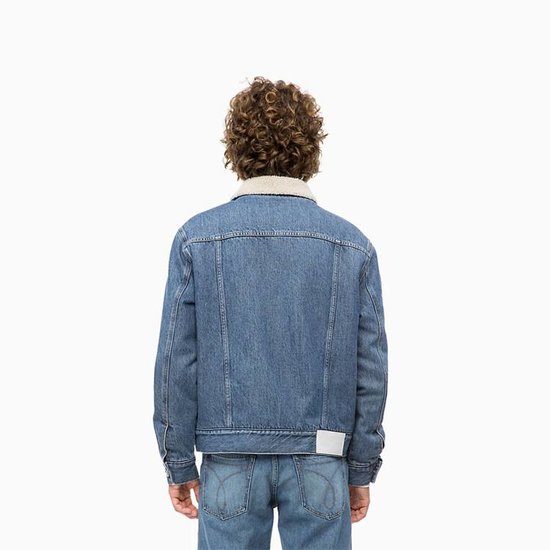 Jack & Jones Men's denim jacket with collar