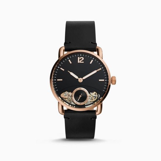 Mustang Dames horloge met lederen bandje