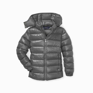 Puffer jacket with detachable hat child