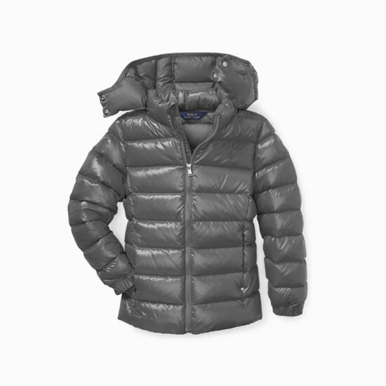 Mustang Puffer jacket with detachable hat child