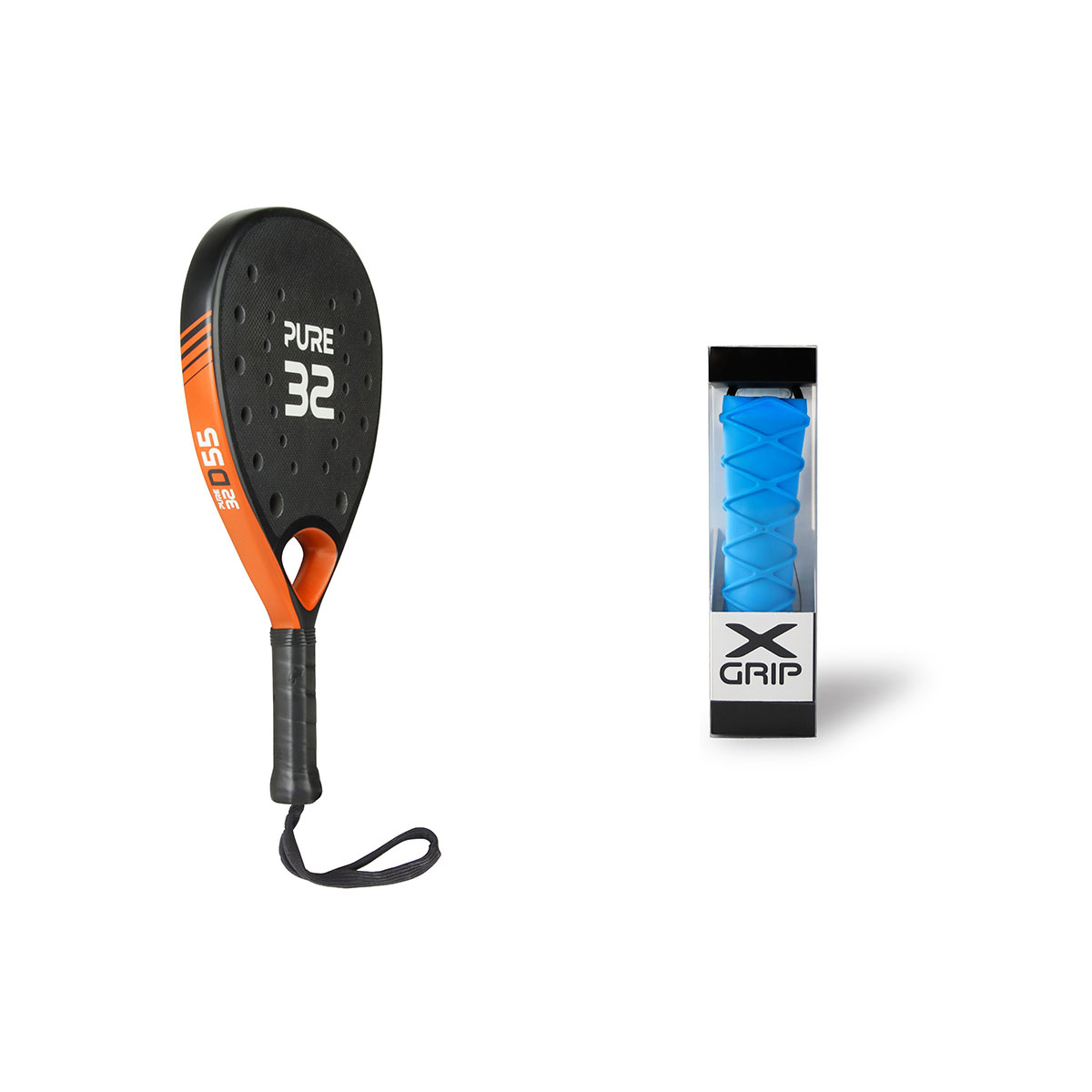 Type D55 Padel racket - X-grip