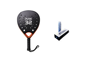 Type D55 Padel racket - Hesacore grip