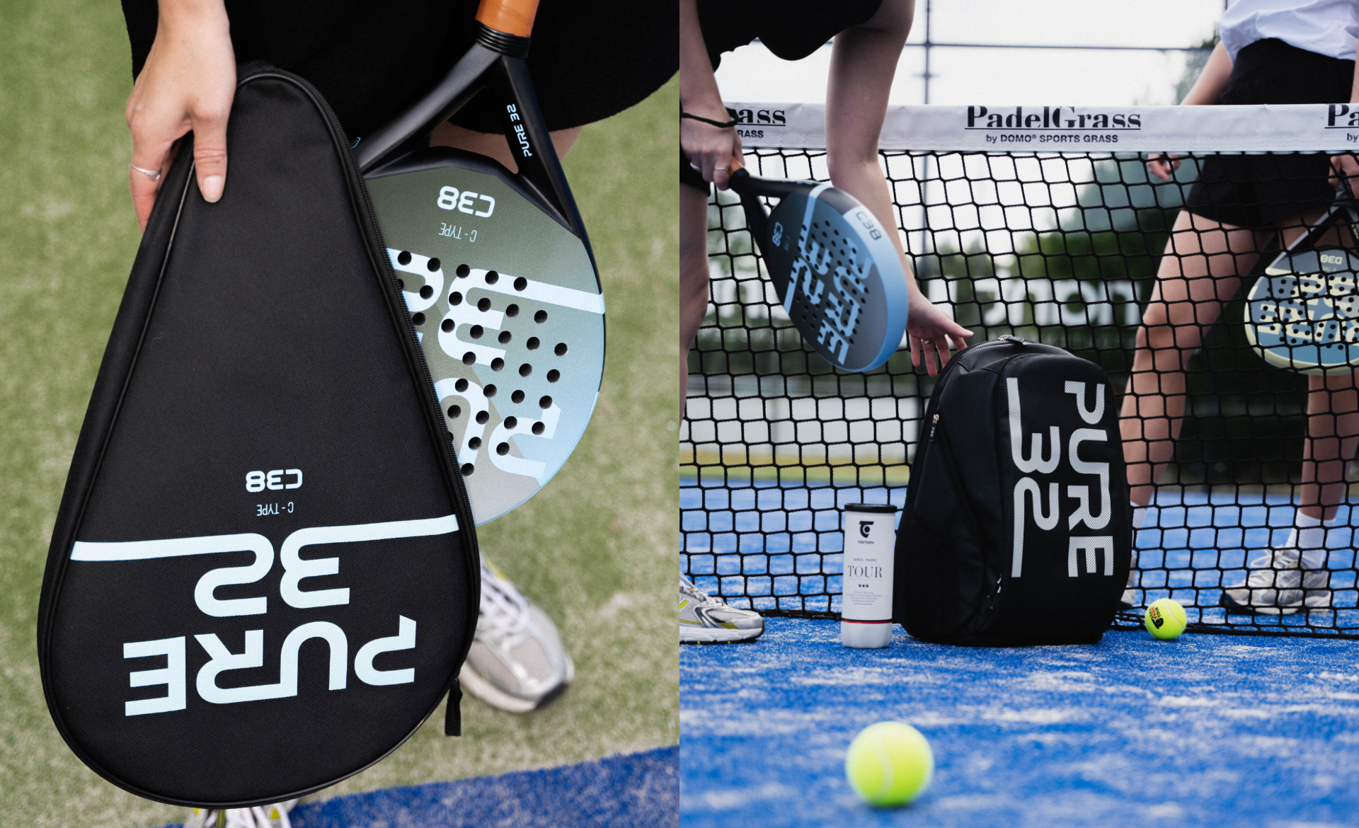 Pure32 Padel rond C38 Padel racket