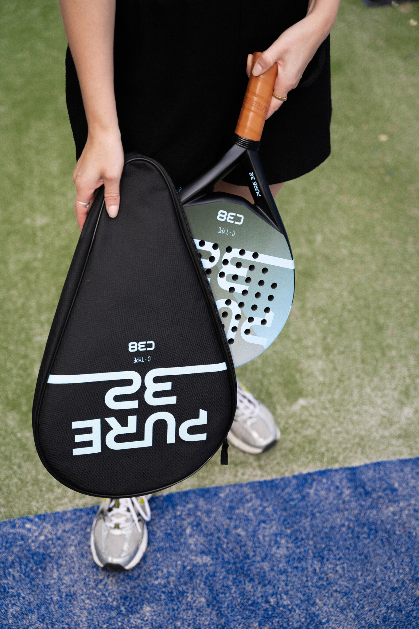 Pure32 Type C38 – 38mm Padel Racket met Controle & Power | Pure32 Padel