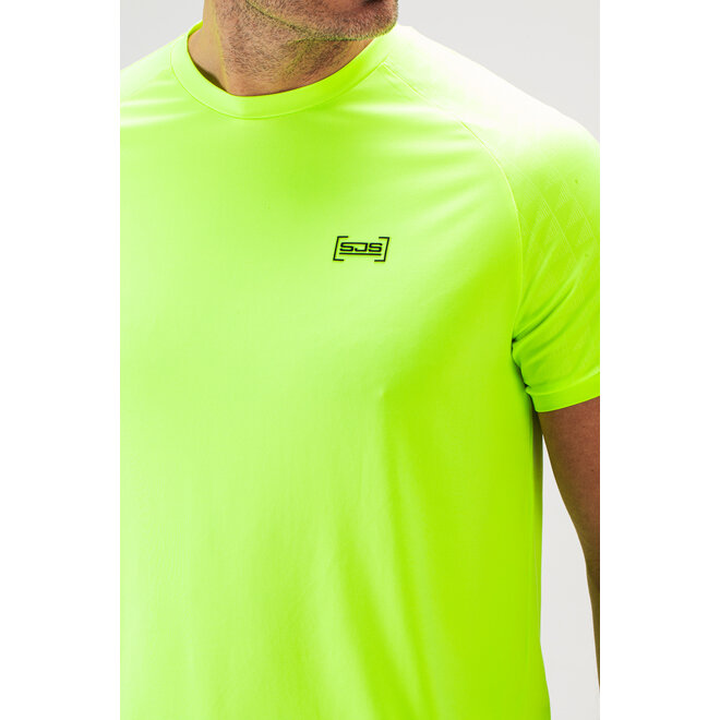 Uberto Man Padel Tee acid yellow