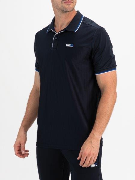 Cense Men Padel polo Dark Blue