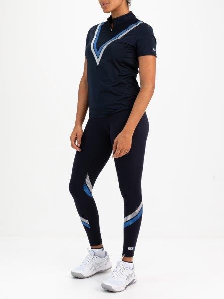 Danische Dames Padelpolo Dark Blue