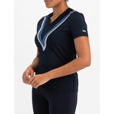 Evelinn Lady Padel Shirt Dark Blue