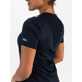 Evelinn Lady Padel Shirt Dark Blue