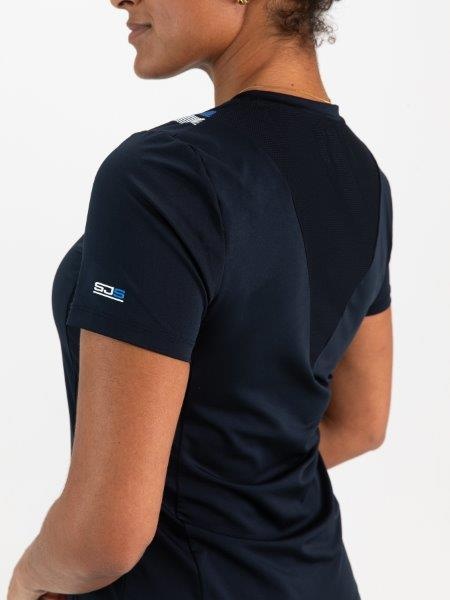Evelinn Lady Padel Shirt Dark Blue