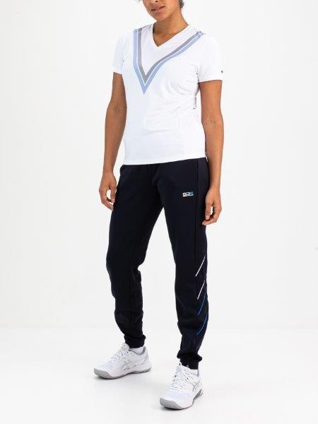 Evelinn Mujer Padel Shirt Real White