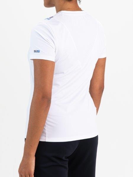 Evelinn Mujer Padel Shirt Real White