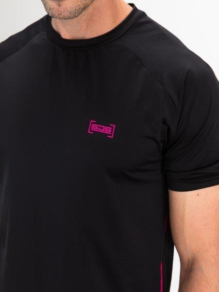 Sepp Men Padel shirt Black