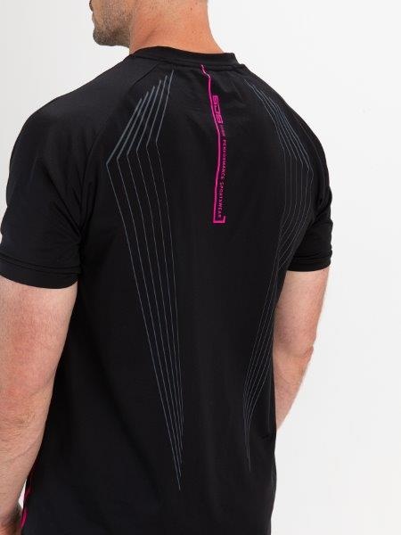 Sepp Men Padel shirt Black