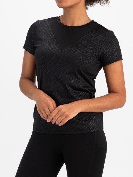 Summer Lady Padel Shirt Black