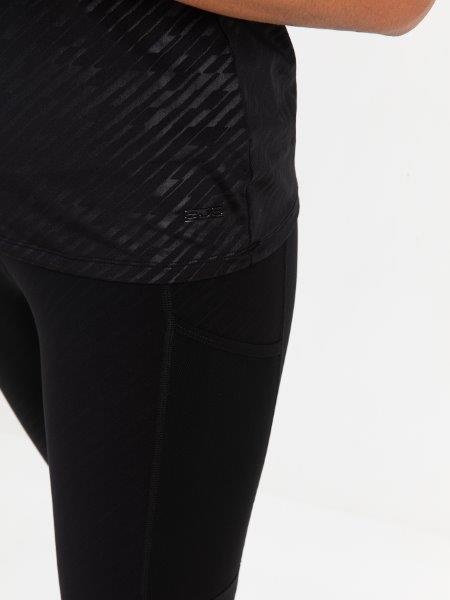 Summer Lady Padel Shirt Black