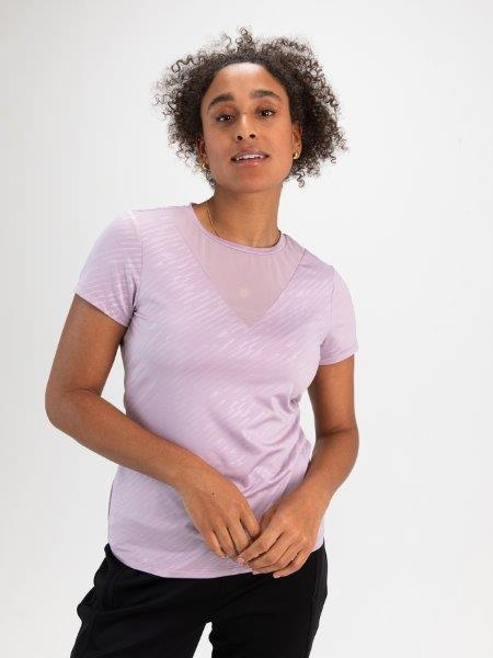 Summer Lady Padel Shirt Powder Pink