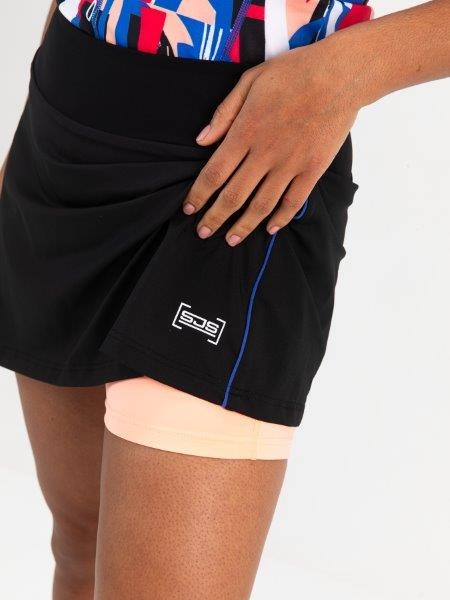 Uman Lady Padel Skort Black