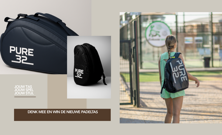 Share your ideas, help create the new Pure32 padel bag, and win one yourself!