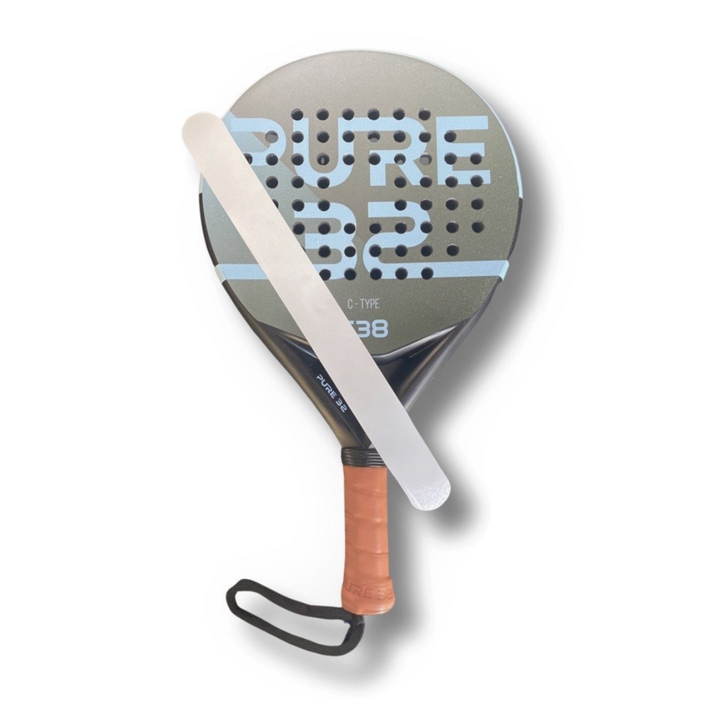 Head Padel Racket Protection Padel Head Protector 38mm – Flexibele TPU Bescherming voor Padelracket ...