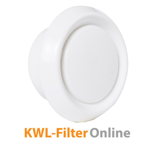 KWL-FilterOnline Exhaust air valve Ø 100 mm. plastic