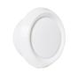 Tellerventil Abluft Ø 125 mm. Kunststoff