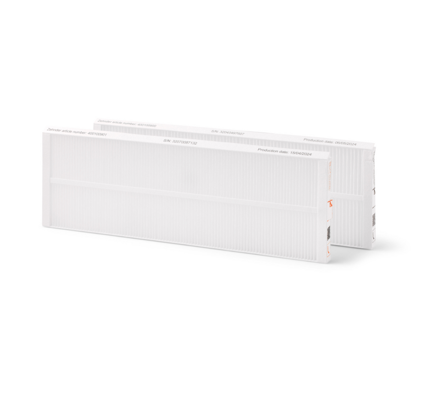 Zehnder ComfoAir Q 350/450/600 - Filterklasse G4+F7