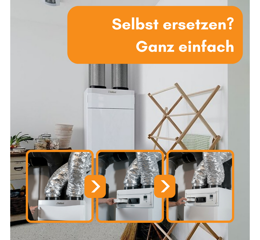 Vaillant RecoVAIR VAR 260/4 (E) / 360/4 (E) - Filterklasse G4+F7